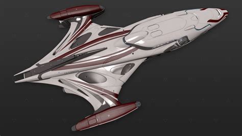 Imperial Cutter Messenger Red - Paint Jobs - Elite Dangerous Gamestore