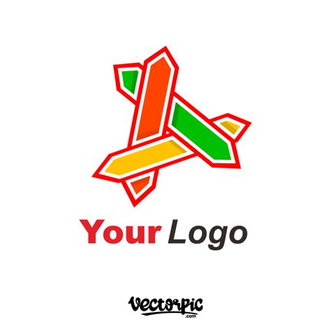 arrow logo free vector