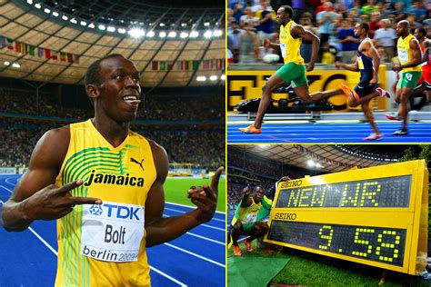 When Usain Bolt smashed the 100m world record with historic time of 9. ...