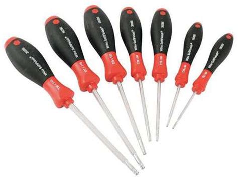 WIHA TOOLS 36237.G 7 Piece Torx® Long Handle Hex Key Set, 36237.G ...