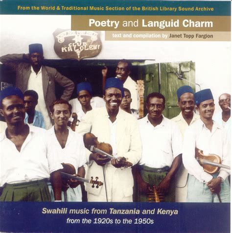 African music: Swahili music from Tanzania and Kenya from the 1920s to ...