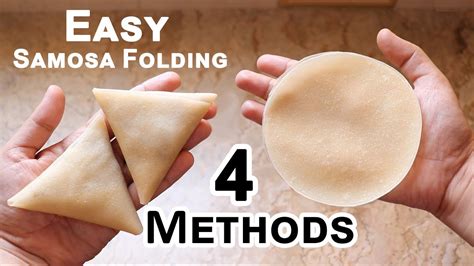 Samosa Folding Techniques - How to fold Samosa perfectly (Ramzan ...