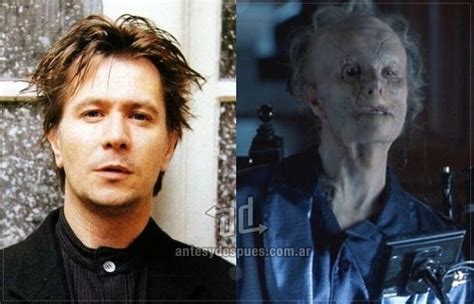 Gary Oldman como el desfigurado Mason Verger en la película Hannibal ...