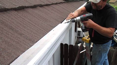 Stone Coated Metal Roof & Super Clean Gutter Screen Install - YouTube