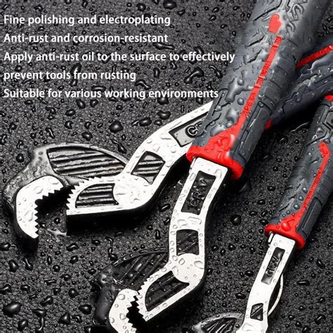 Industrial Grade Multifunctional Self-locking Pipe Wrench Tool