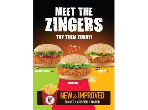 KFC: 5 ways to add more ZING to your Zinger Burger | HungryGoWhere