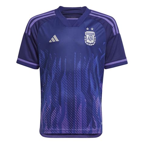 adidas Argentina Away Jersey World Cup 2022 Youth