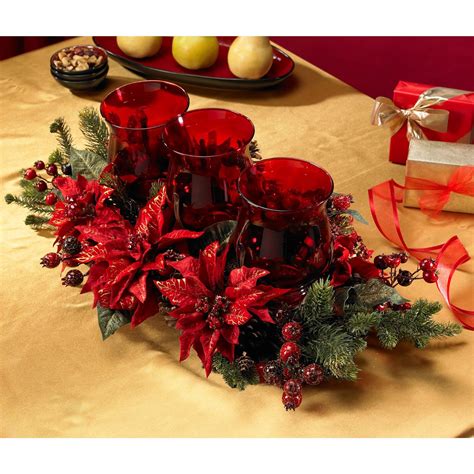 Christmas Table Centerpieces With Candles - WebNuggetz.com | WebNuggetz.com