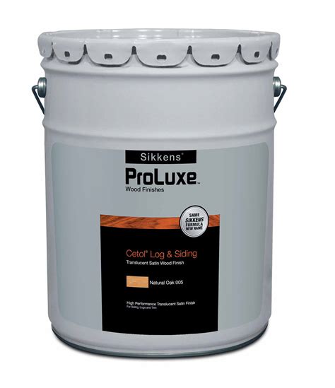 Sikkens ProLuxe Cetol® Log & Siding – The Stain Shop