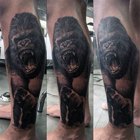 50 King Kong Tattoo Designs for Men