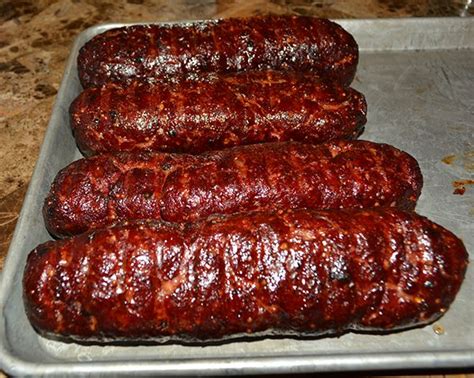 Spicy Pepper Smoked Summer Sausage - Easy Summer Sausage Recipe ...