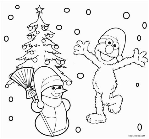 Printable Elmo Coloring Pages For Kids