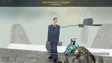 How to watch a ragdoll [Garry's Mod] [Tutorials]