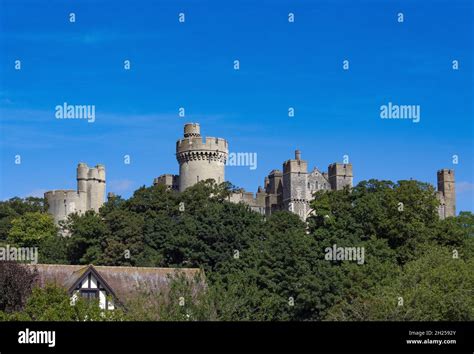 Arundel Castle in Arundel, West Sussex, England, UK Stock Photo - Alamy