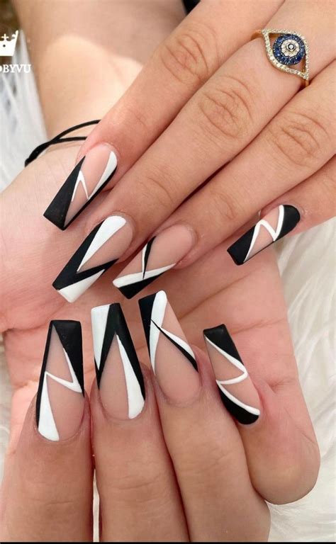 25 Cool Abstract Nail Art Ideas You Need To Try Now. | Long nails ...