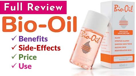 Bio Oil Full Review...Benefits, Side-Effects, Price and Use - YouTube