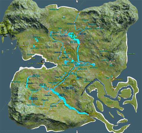 The Isle V3 Map Updated