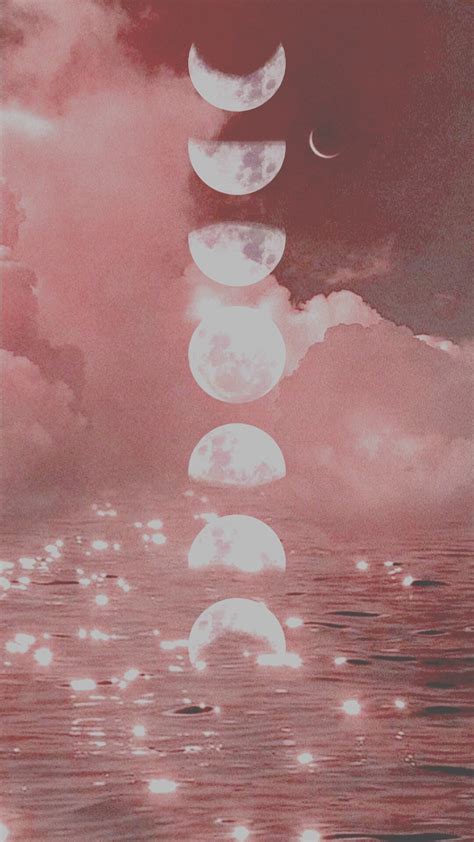 ArtStation - Moon Phases Pink