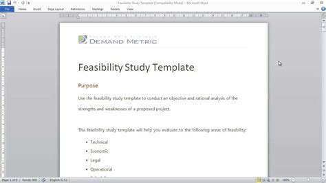 Technical Feasibility Report Template – Atlanticcityaquarium.com