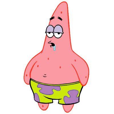 Patrick Star Running Happy transparent PNG - StickPNG