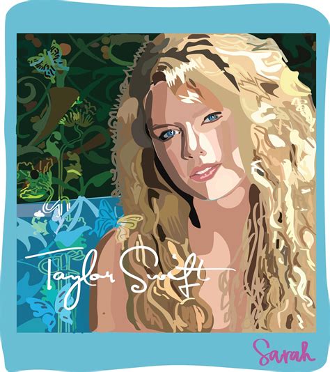 Drew Taylor Swift (debut album) in Illustrator : r/TaylorSwift