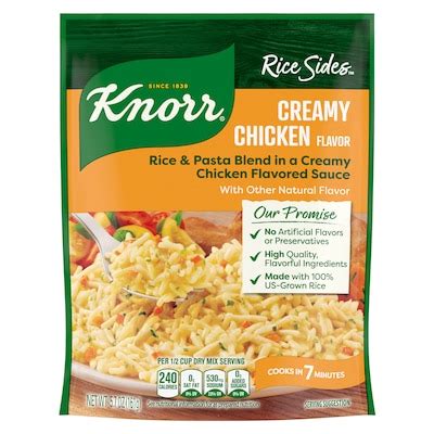 Creamy Chicken Rice Side | Knorr US