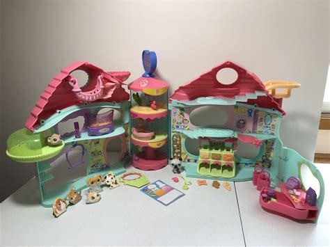 Biggest Littlest Pet Shop House Playhouse Playset Hasbro LPS Almost ...