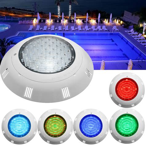 3000LM 30W 12V LED RGB Swimming Pool Light Multi-Color Underwater ...