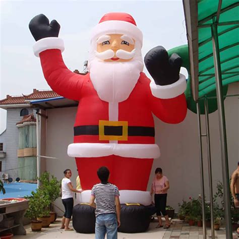 10M Giant Christmas Santa Claus Inflatable - Amazing Christmas