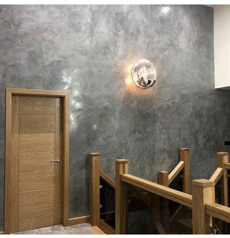 Feature wall | Venetian decor, Venetian plaster walls, Polished plaster