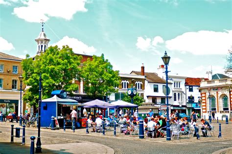 Old Market Square - Hitchin | Location: Market Place, Hitchi… | Flickr