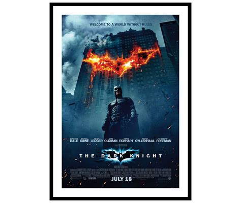 Arriba 78+ imagen batman poster dark knight - Abzlocal.mx