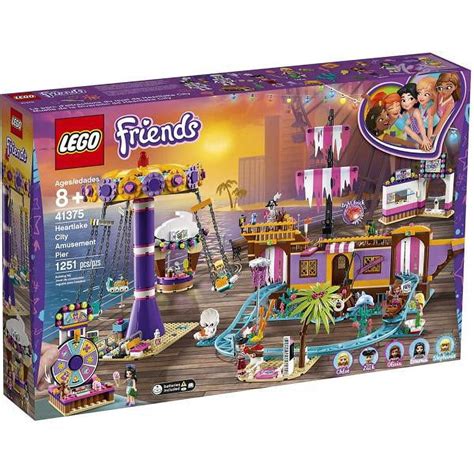 LEGO Friends Heartlake City Amusement Pier 41375 Building Kit - Walmart.com