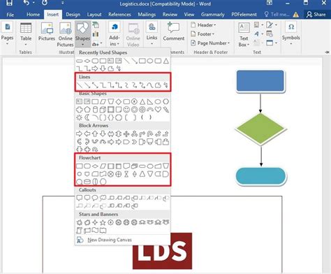 Create Flowchart Online In Word - makeflowchart.com