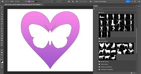 How to Draw Custom Shapes in Photoshop