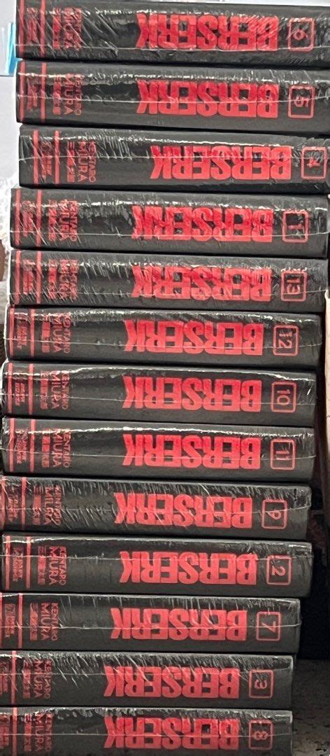 all 1-14 berserk manga deluxe version full set volumes, Hobbies & Toys ...