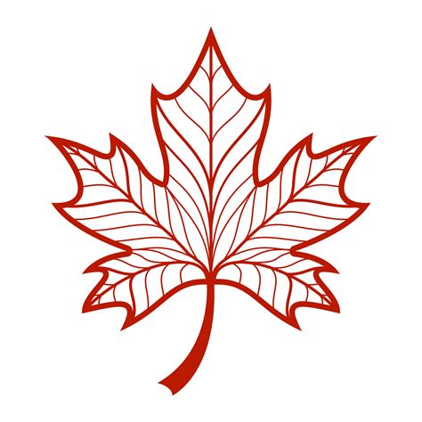 Autumn Maple Leaf vector logo 552220 Vector Art at Vecteezy