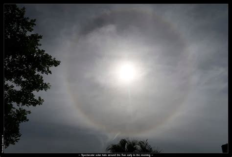 ~ Spectacular solar halo around the Sun ~ - My Stardust Observatory