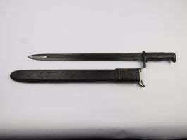 WW1 Rifle Bayonet & Leather Scabbard - Rare | Legacy Collectibles