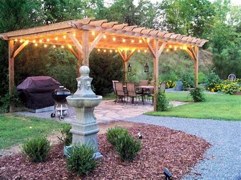 The Comforts of Home | Backyard pergola, Large backyard landscaping ...