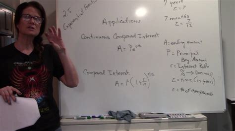 1324 2 5 Exponential Function Applications Interest - YouTube