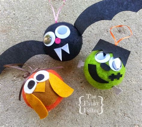 The Funky Felter: Kids Autumn and Halloween Felt Craft Projects