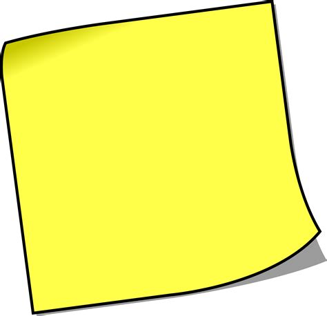 38+ Sticky Notes Aesthetic Paper Png PNG - KINO ART