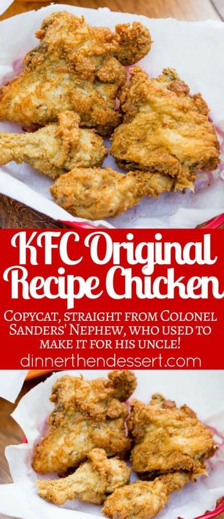 kfc original fried chicken recipe