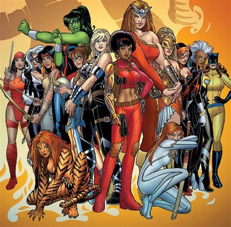 Women of Marvel by Amanda Conner * | Female marvel superheroes, Marvel ...