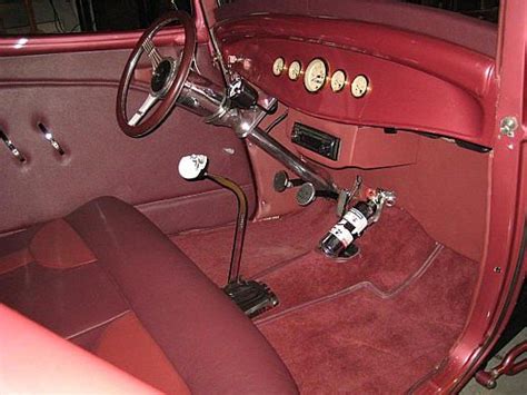 32 Ford coupe interior