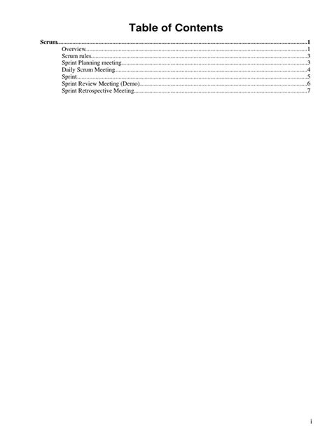 Scrum Overview | PDF | Scrum (Software Development) | Software Engineering