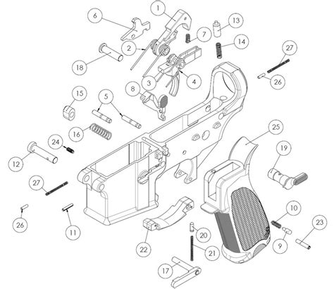 Ar 15 Lower Parts Diagram With Part Names