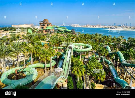 Aquaventure Waterpark Atlantis The Palm Hotel Dubai United Arab ...