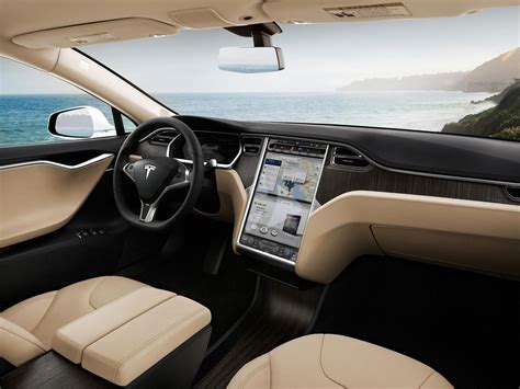 2013, Tesla, Model, S, Supercar, Interior Wallpapers HD / Desktop and ...